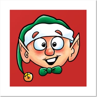 Christmas Elf Posters and Art